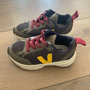 Veja Toddler Canary Sneakers - Gray and Yellow